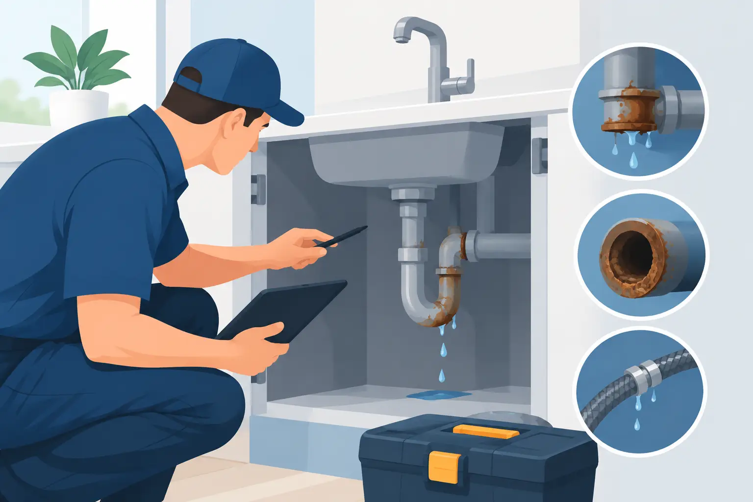 Plumbing Problems Found During Inspection